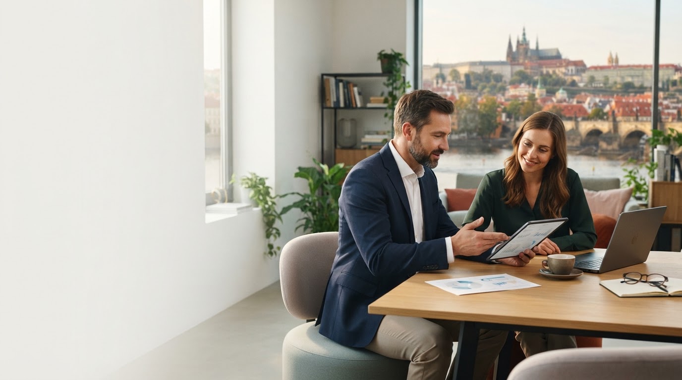 Portfolia investorů – rozhraní platformy s AI analýzou tržních dat